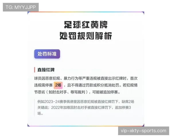 直接红牌判罚规则解析及常见误区详解